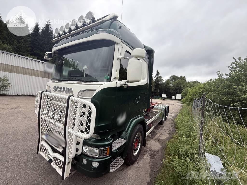 Scania R 520 LB Φορτηγά ανατροπή με γάντζο