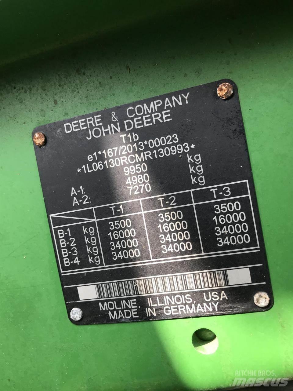 John Deere 6130R Τρακτέρ