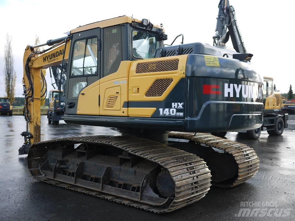 Hyundai HX 140 HW Εκσκαφείς με ερπύστριες