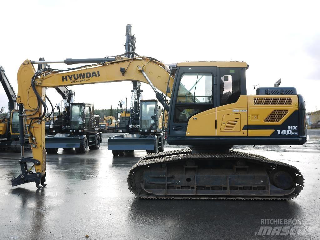 Hyundai HX 140 HW Εκσκαφείς με ερπύστριες