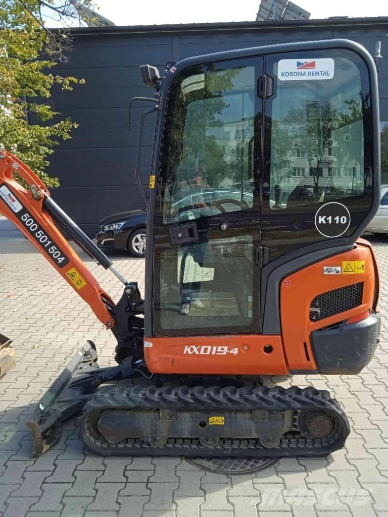 Kubota KX 019-4 Εκσκαφάκι (διαβολάκι) < 7t