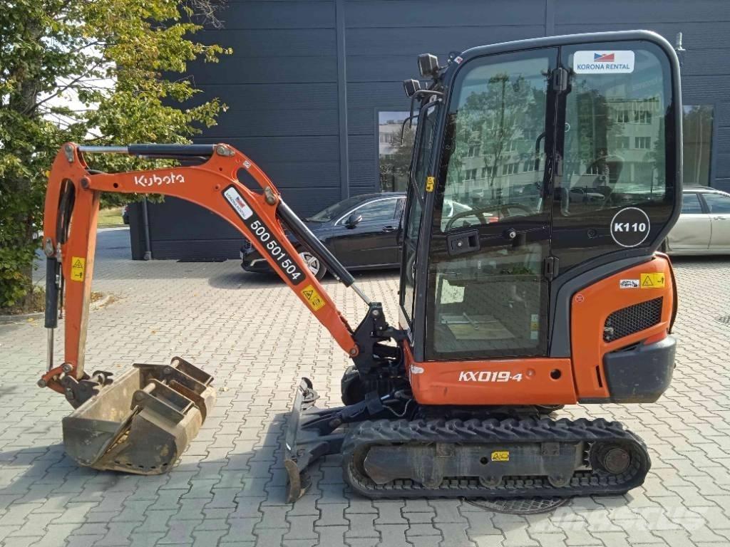 Kubota KX 019-4 Εκσκαφάκι (διαβολάκι) < 7t