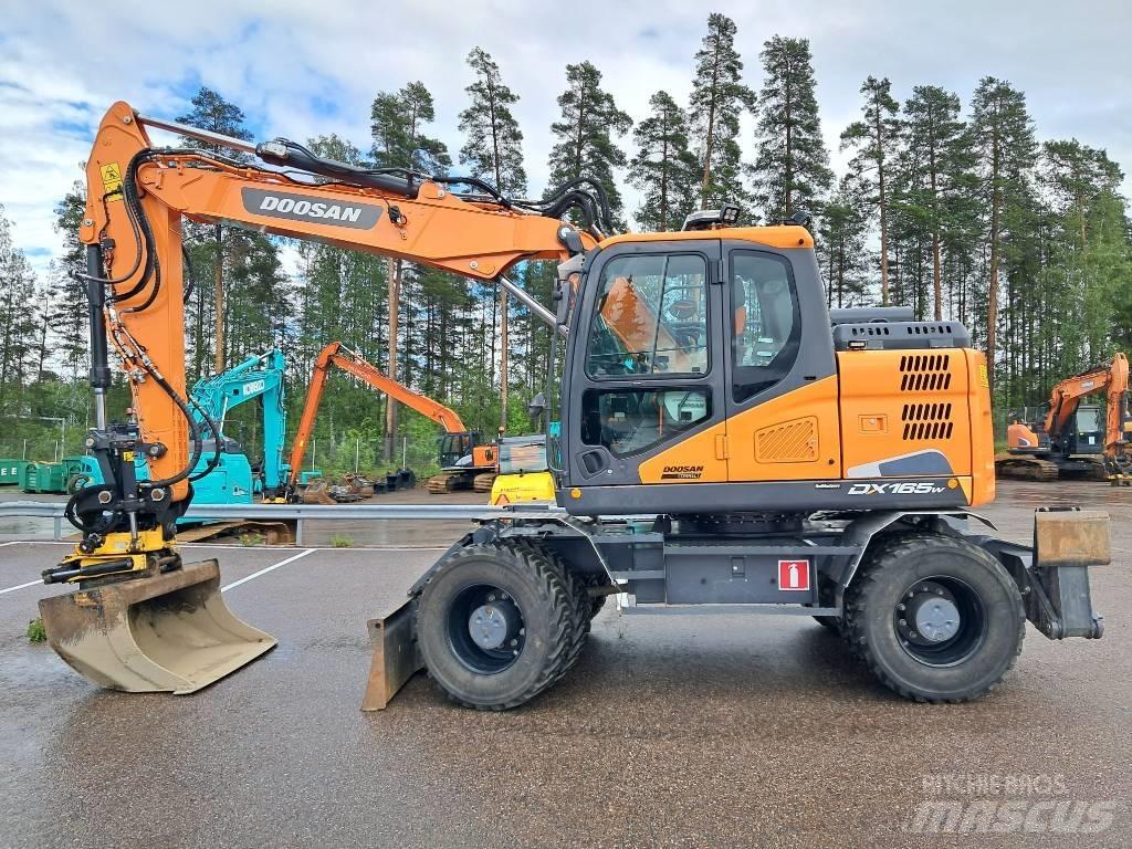 Doosan DX 165 W-5 Εκσκαφείς με τροχούς - λάστιχα