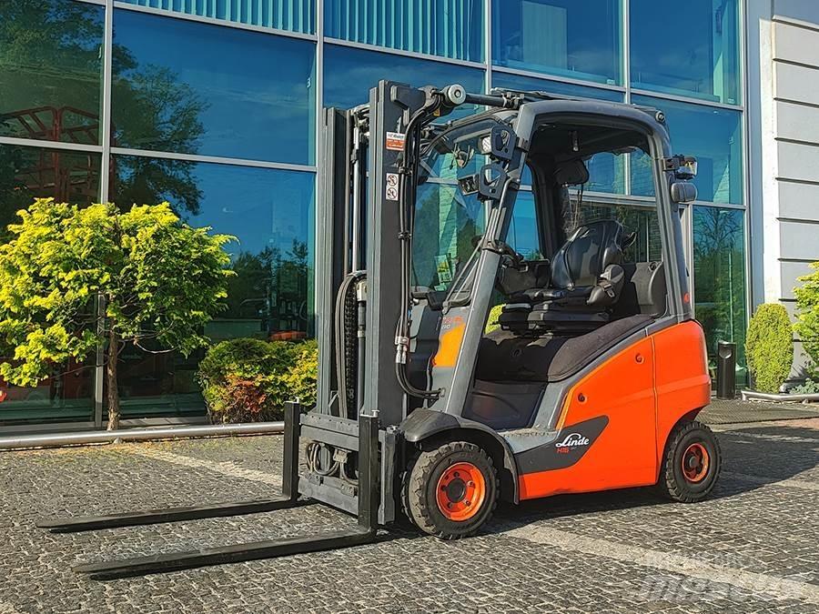 Linde H16T-01 Περονοφόρα ανυψωτικά κλαρκ με φυσικό αέριο LPG