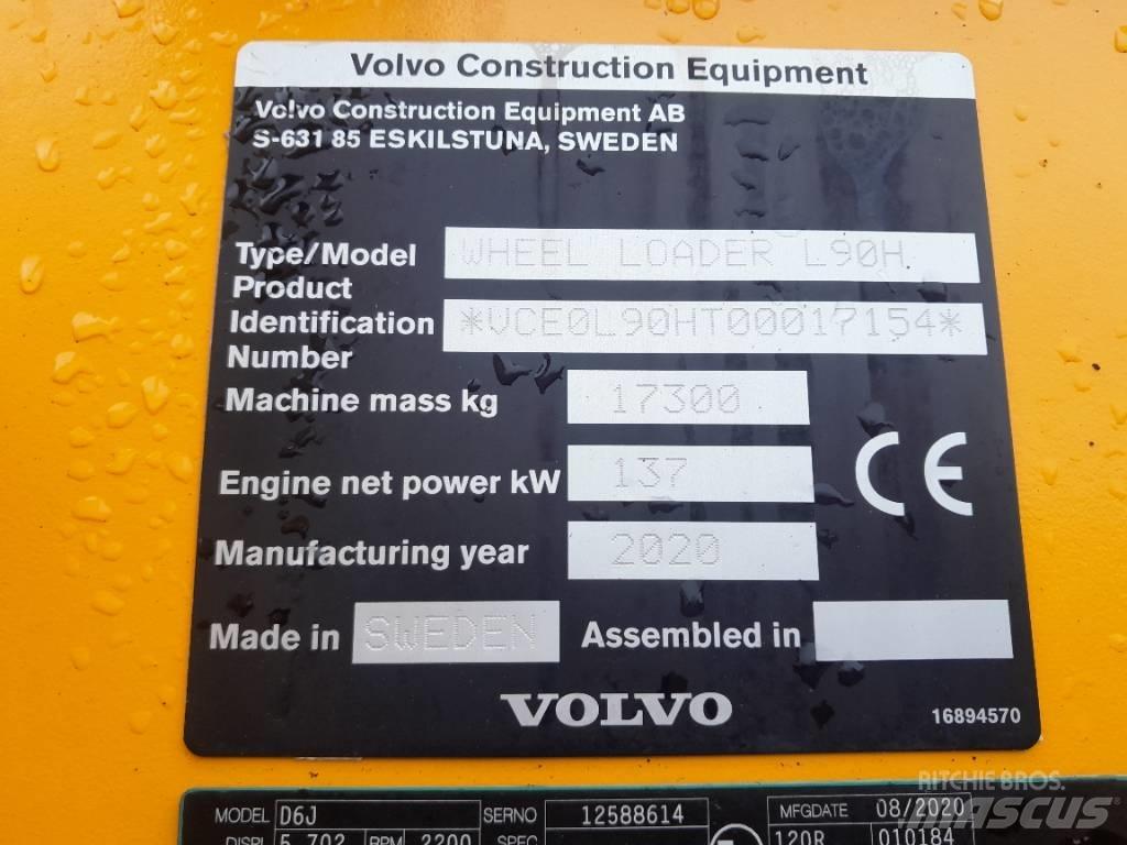 Volvo L 90 H Φορτωτές με λάστιχα (Τροχοφόροι)