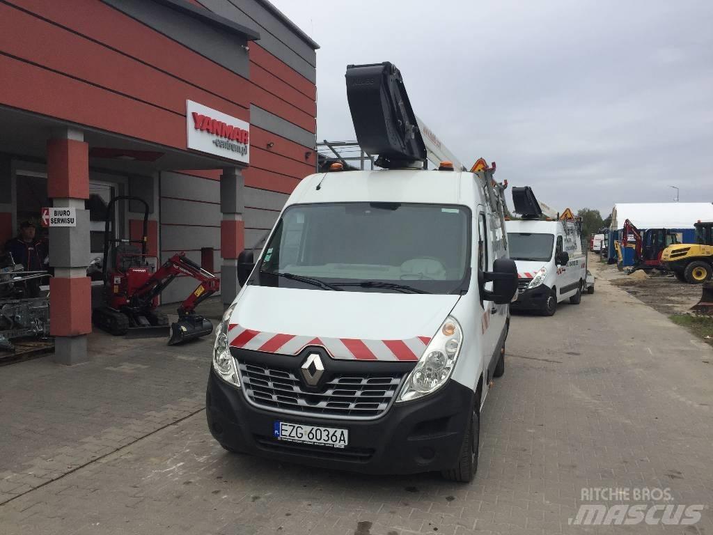 Klubb K32 Εναέριες πλατφόρμες τοποθετημένες σε φορτηγό