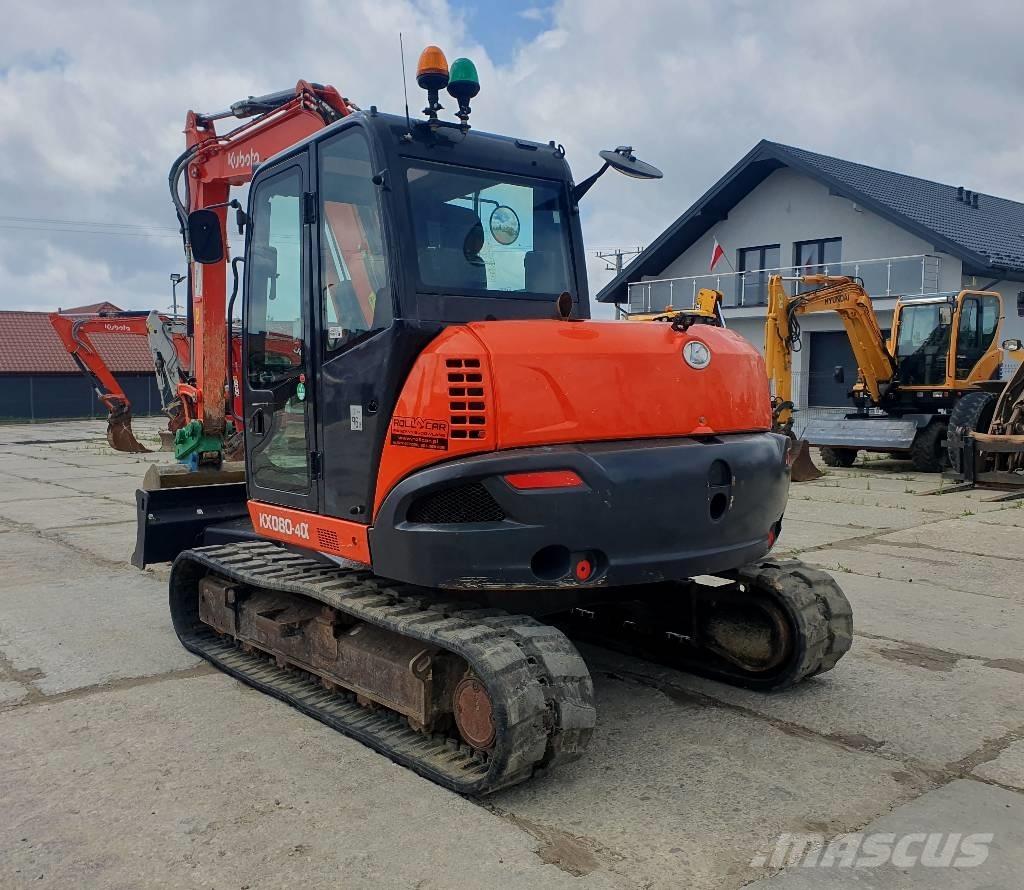 Kubota KX 080-4a Μίνι εκσκαφείς 7t - 12t