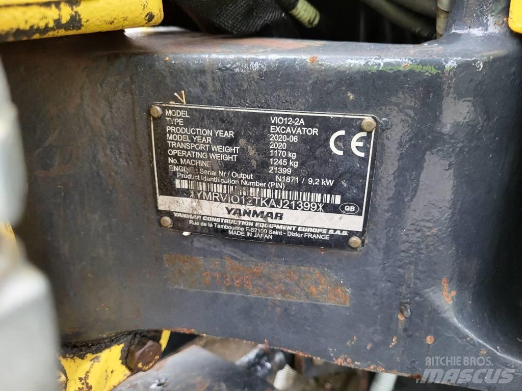 Yanmar VIO12 Εκσκαφάκι (διαβολάκι) < 7t