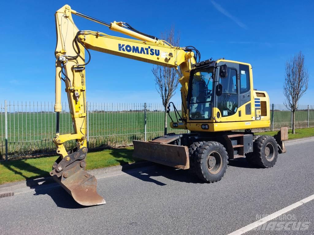 Komatsu PW148-10 Εκσκαφείς με τροχούς - λάστιχα