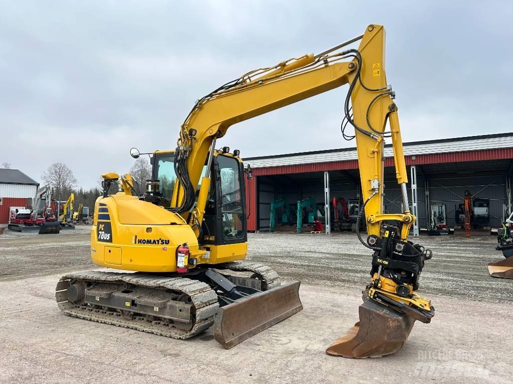 Komatsu PC78US-10 Μίνι εκσκαφείς 7t - 12t