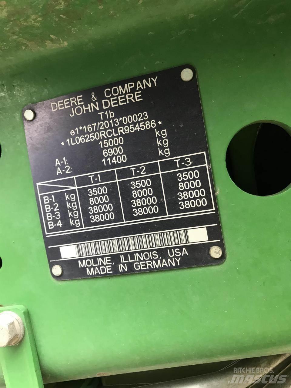 John Deere 6250R Τρακτέρ