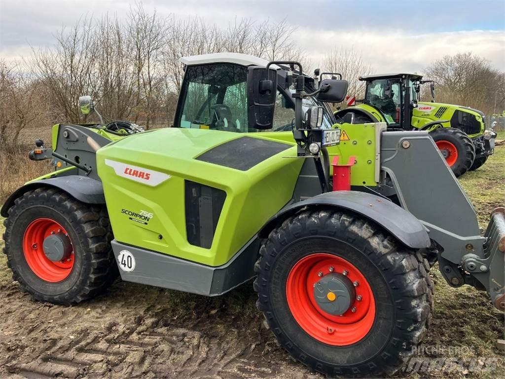 CLAAS SCORPION 756 Τηλεσκοπικοί ανυψωτές