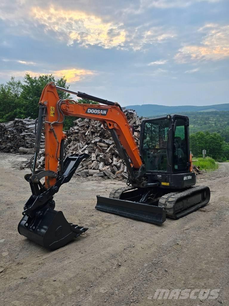 Doosan DX 50 Z Εκσκαφάκι (διαβολάκι) < 7t