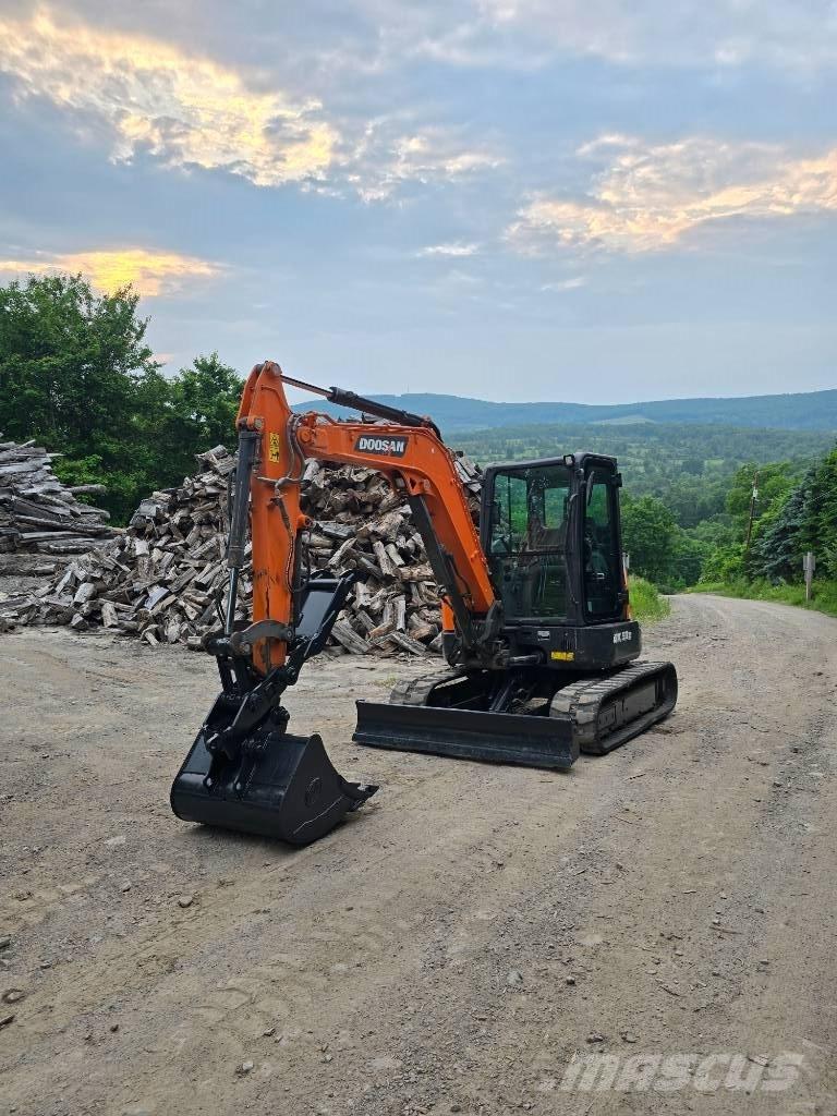 Doosan DX 50 Z Εκσκαφάκι (διαβολάκι) < 7t
