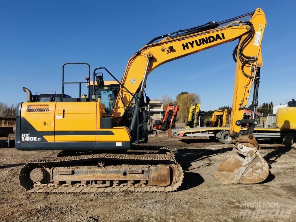 Hyundai HX140 LC Εκσκαφείς με ερπύστριες