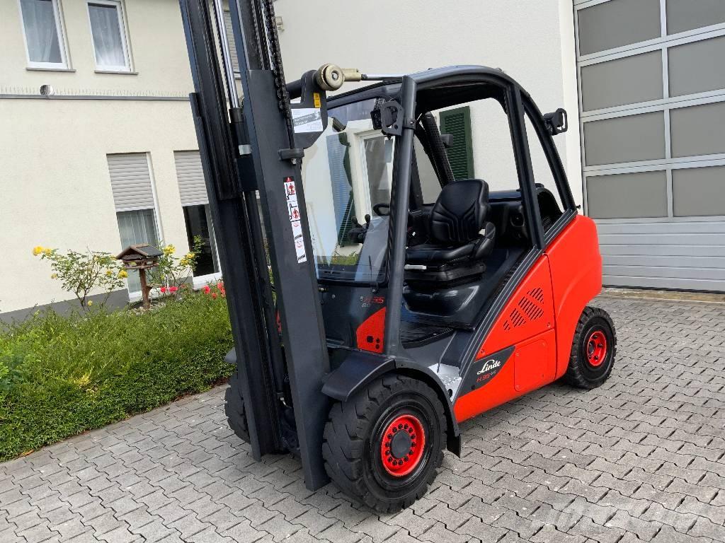 Linde H35T-02 Περονοφόρα ανυψωτικά κλαρκ με φυσικό αέριο LPG