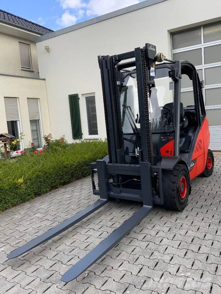 Linde H35T-02 Περονοφόρα ανυψωτικά κλαρκ με φυσικό αέριο LPG