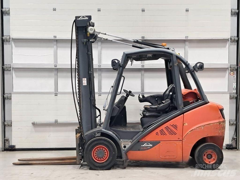 Linde H30T-02 Περονοφόρα ανυψωτικά κλαρκ με φυσικό αέριο LPG