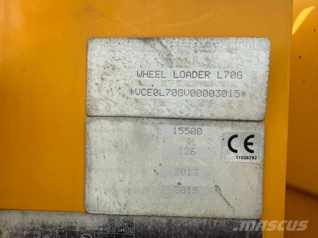 Volvo L 70 G Φορτωτές με λάστιχα (Τροχοφόροι)