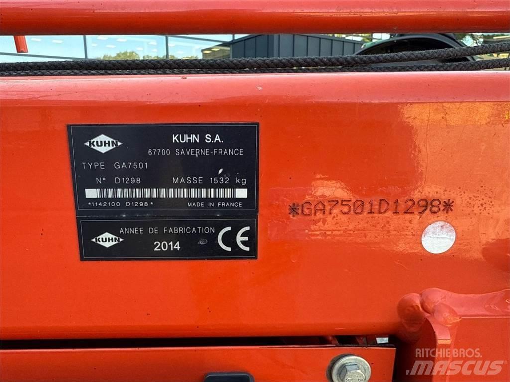 Kuhn GA 7501 Θεριστικές-χορτοκοπτικές μηχανές