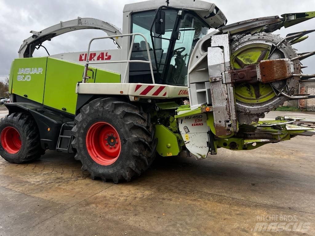 CLAAS Jaguar 850 Ενσιρωκοπτικές μηχανές
