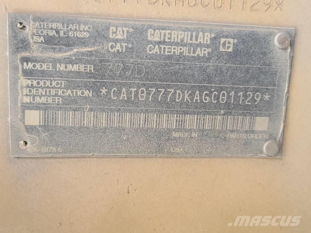 CAT 777 D Σπαστό Dump Truck ADT