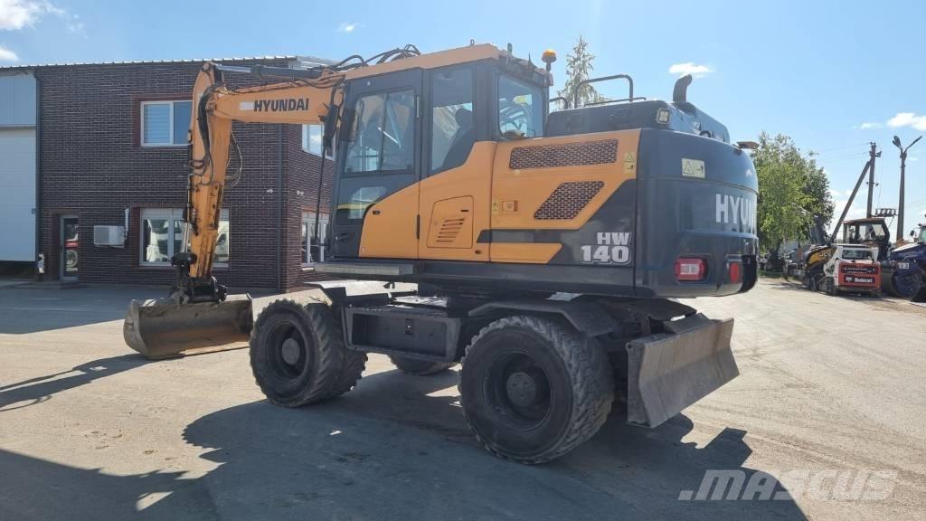 Hyundai HW 140 Εκσκαφείς με τροχούς - λάστιχα