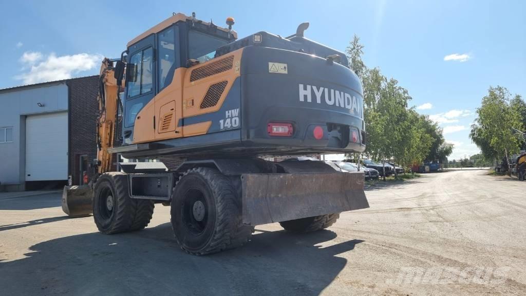 Hyundai HW 140 Εκσκαφείς με τροχούς - λάστιχα