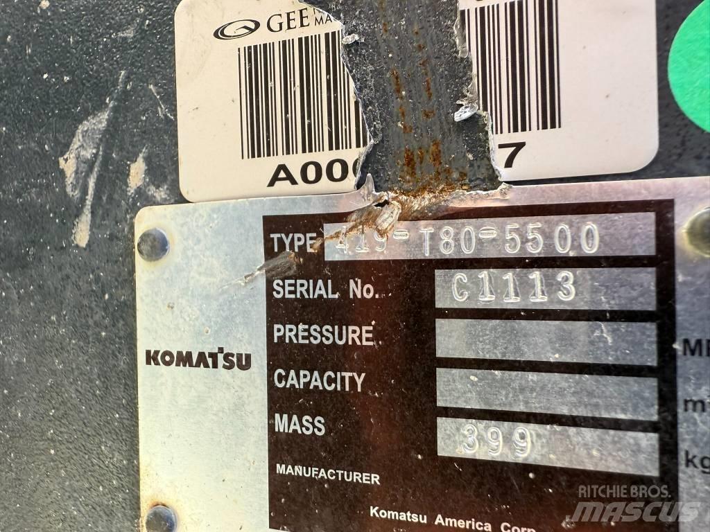 Komatsu WA320 QC Ταχυσύνδεσμοι
