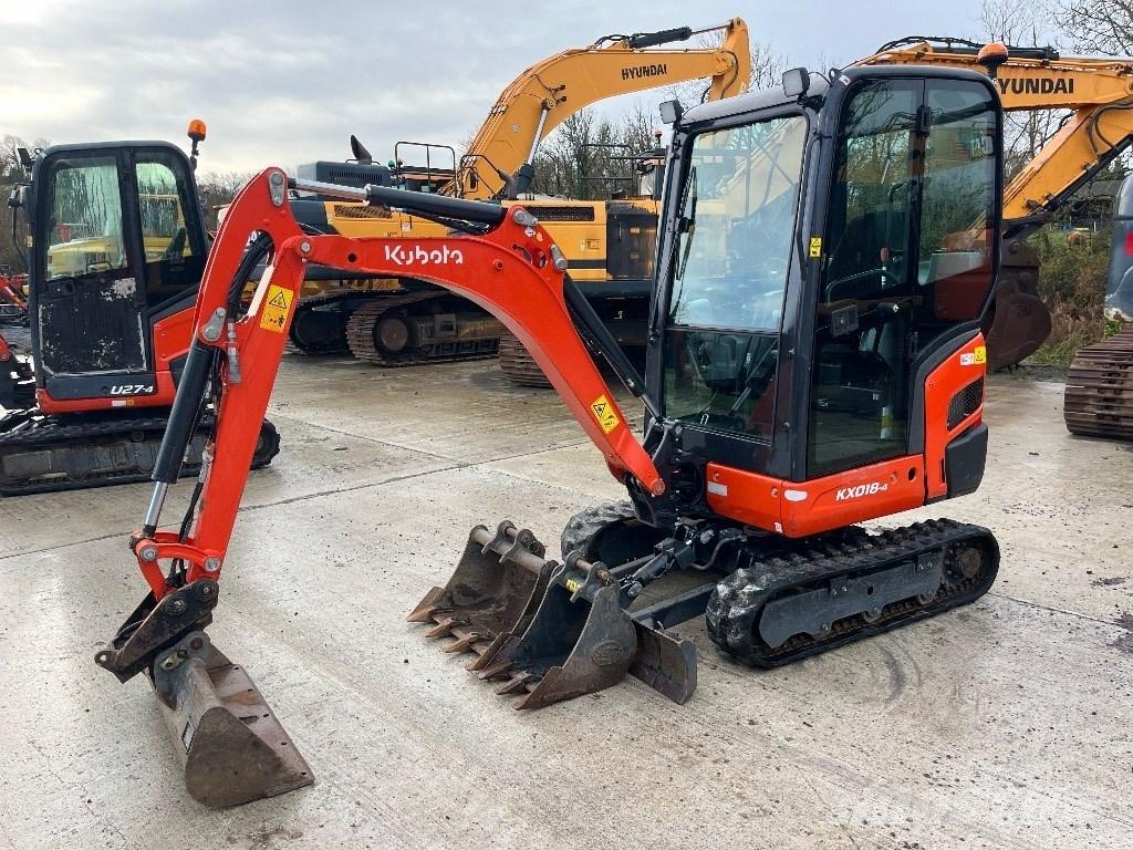 Kubota KX 018-4 Εκσκαφάκι (διαβολάκι) < 7t
