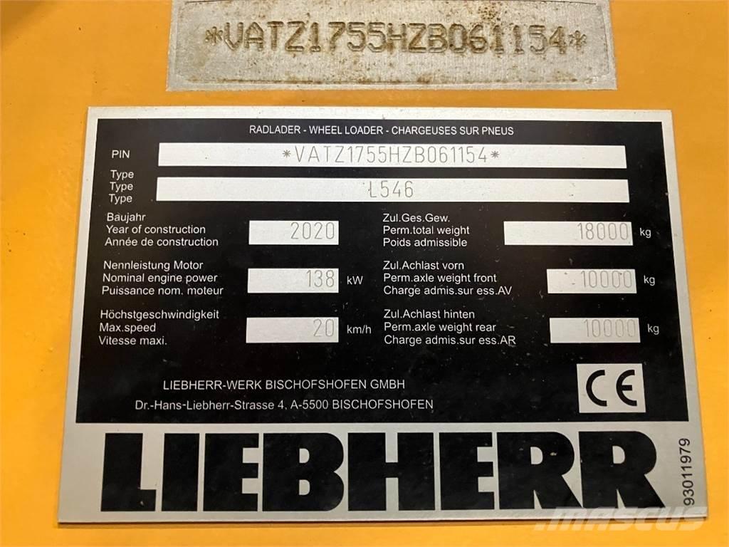 Liebherr L546 Φορτωτές με λάστιχα (Τροχοφόροι)