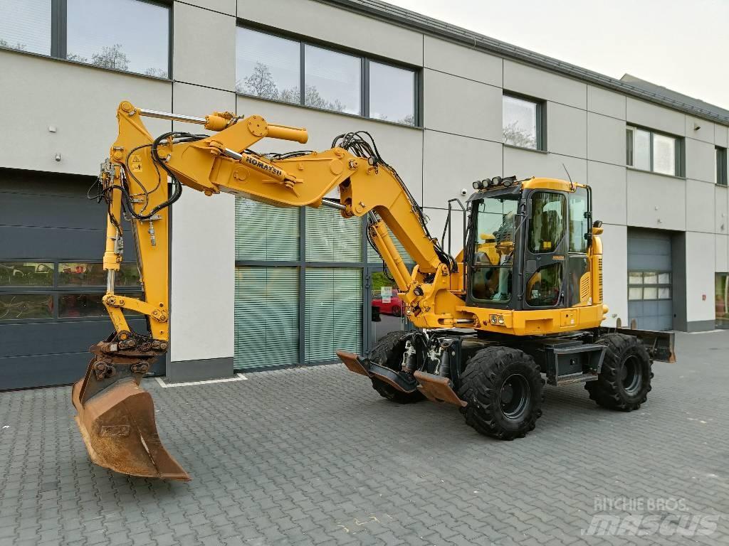 Komatsu PW118 MR-11 Εκσκαφείς με τροχούς - λάστιχα