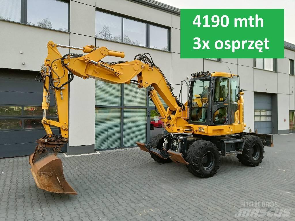 Komatsu PW118 MR-11 Εκσκαφείς με τροχούς - λάστιχα