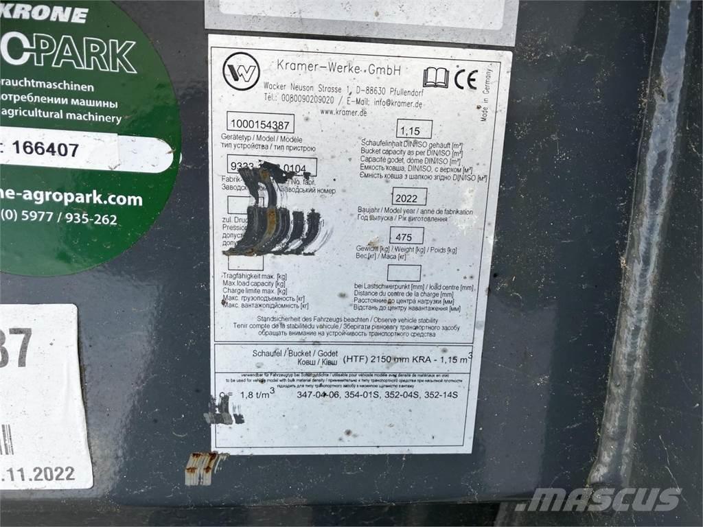 Kramer 2150 mm Εξαρτήματα εμπρόσθιων φορτωτών