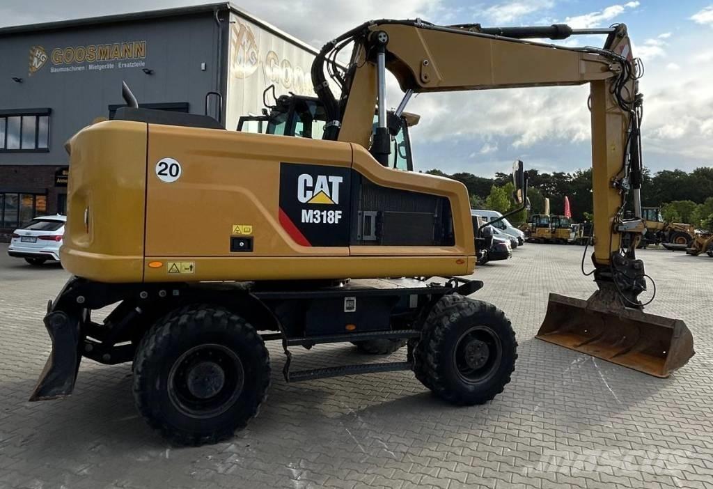 CAT M 318 F Εκσκαφείς με τροχούς - λάστιχα