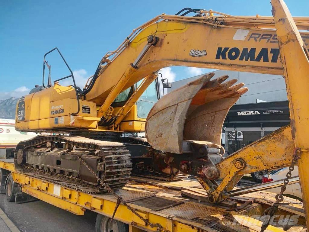 Komatsu PC 230 NHD Εκσκαφείς με ερπύστριες