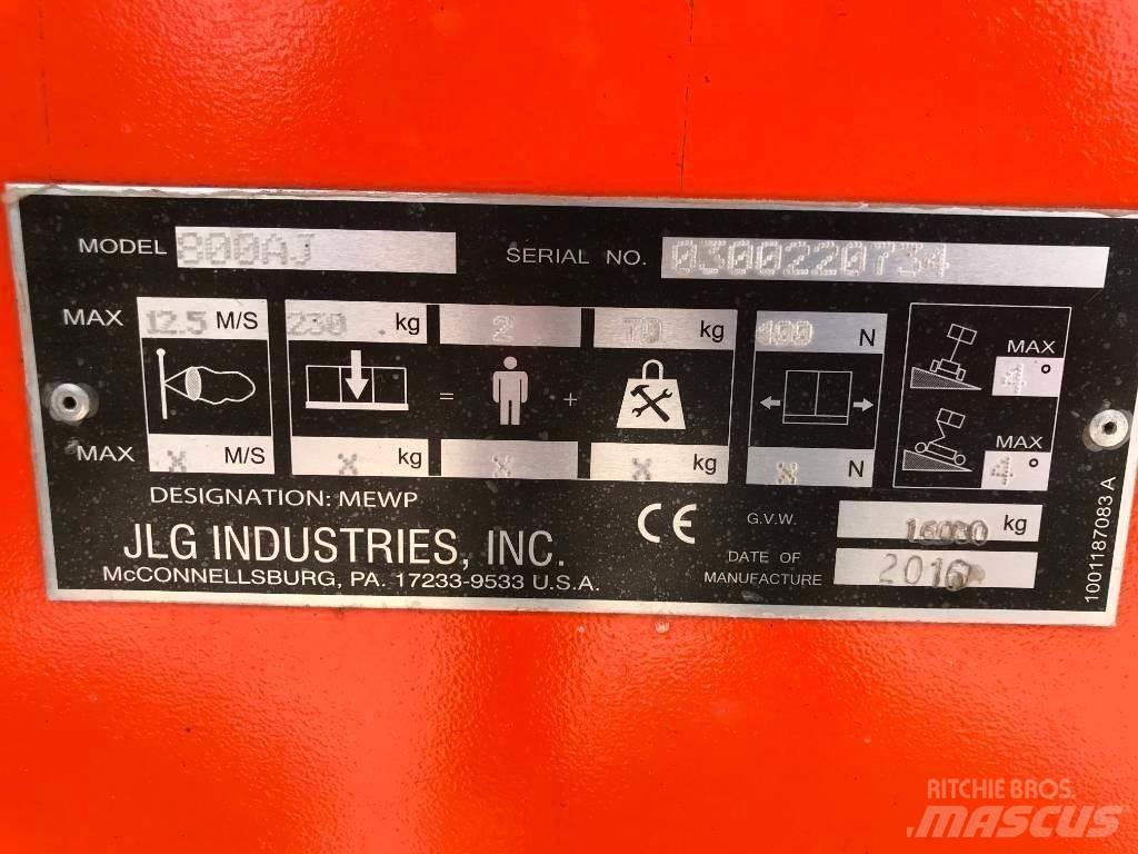 JLG 800 AJ Ανυψωτήρες με αρθρωτό βραχίονα