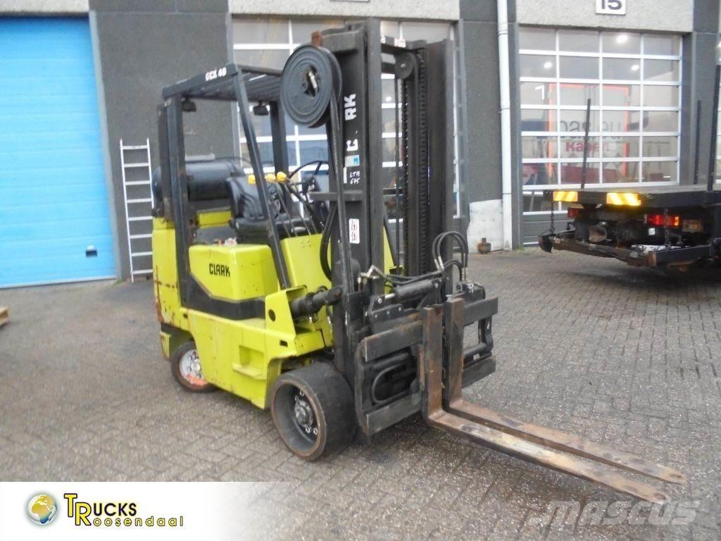 Clark GCX 40 + LPG Περονοφόρα ανυψωτικά κλαρκ με φυσικό αέριο LPG