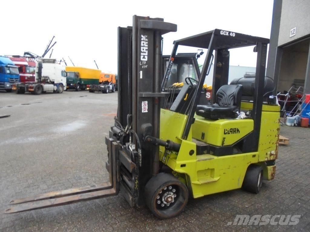 Clark GCX 40 + LPG Περονοφόρα ανυψωτικά κλαρκ με φυσικό αέριο LPG