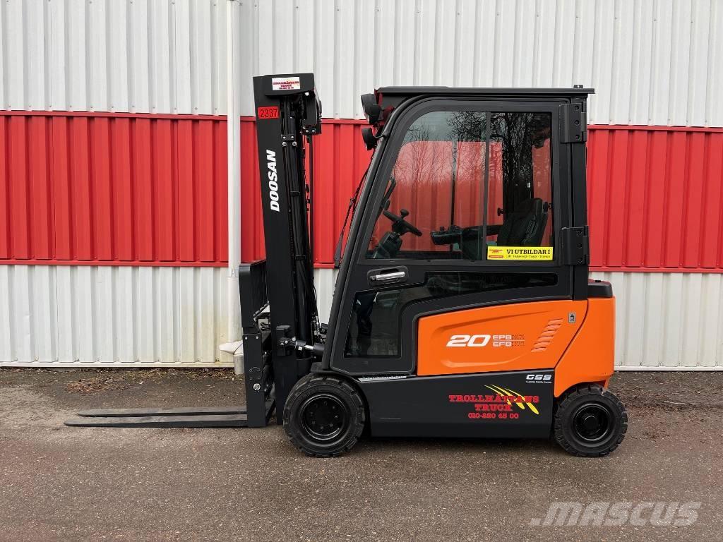 Doosan B 20 X-7 Ηλεκτρικά περονοφόρα ανυψωτικά κλαρκ