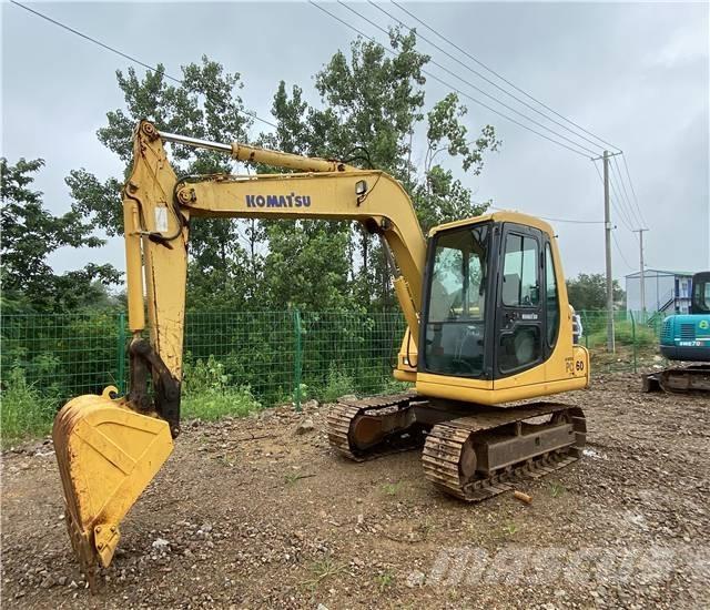 Komatsu PC 60 Εκσκαφείς με ερπύστριες