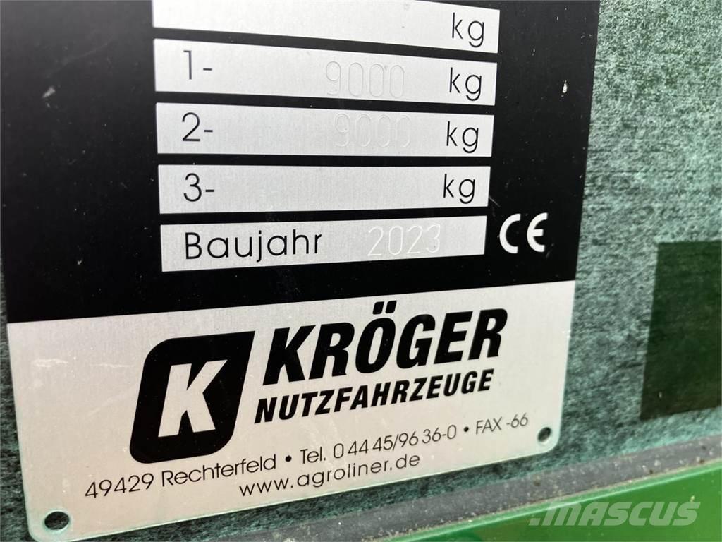 Kröger HKD 302 Ανατρεπόμενες ρυμούλκες