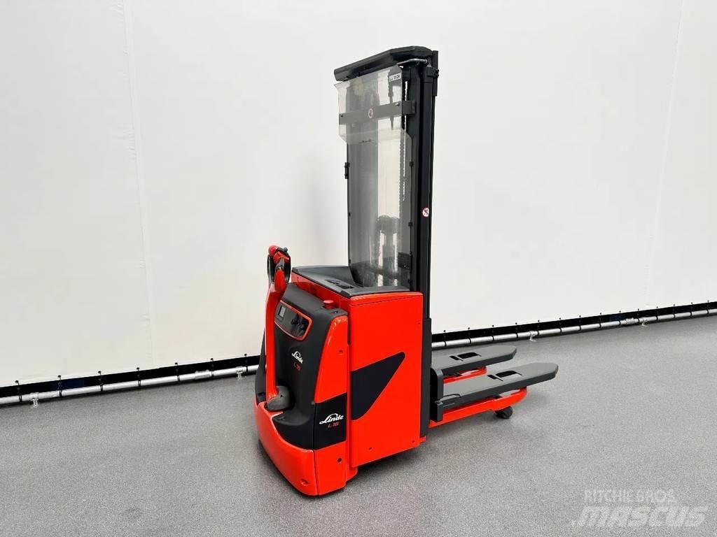 Linde L 16 l Παλετοφόρα πεζού χειριστή με ιστό