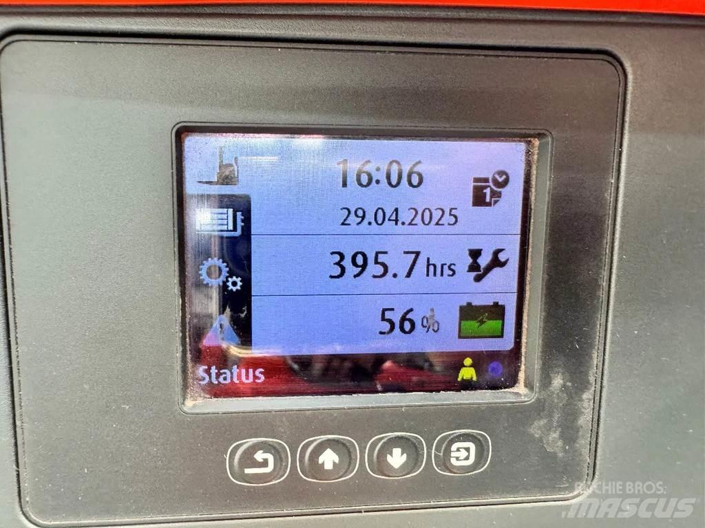 Linde L 16 l Παλετοφόρα πεζού χειριστή με ιστό