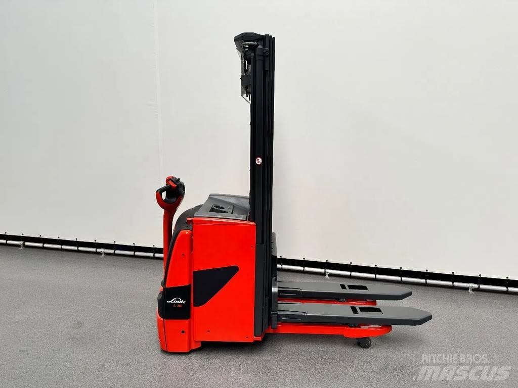 Linde L 16 l Παλετοφόρα πεζού χειριστή με ιστό