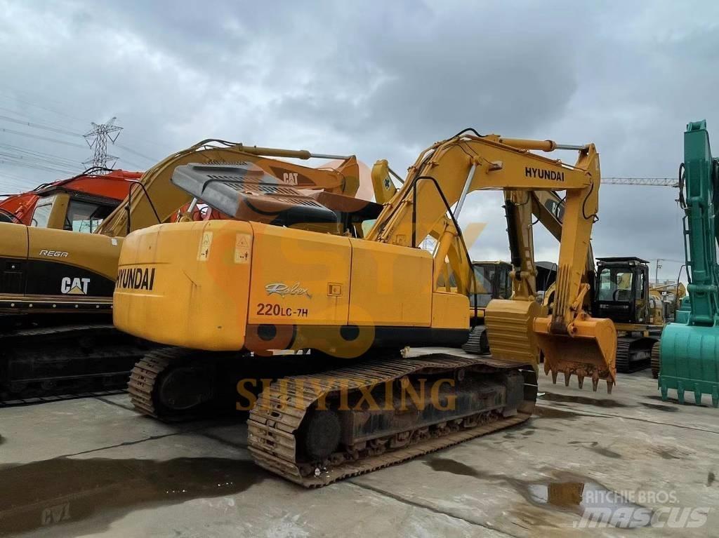 Hyundai Robex 220-7 Εκσκαφείς με ερπύστριες