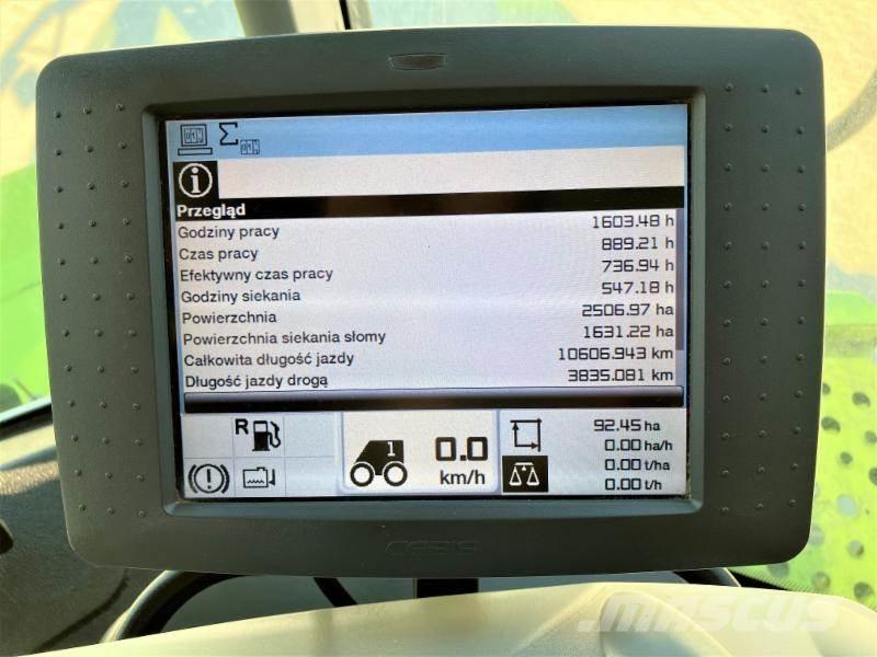 CLAAS LEXION 750 Θεριζοαλωνιστικές μηχανές