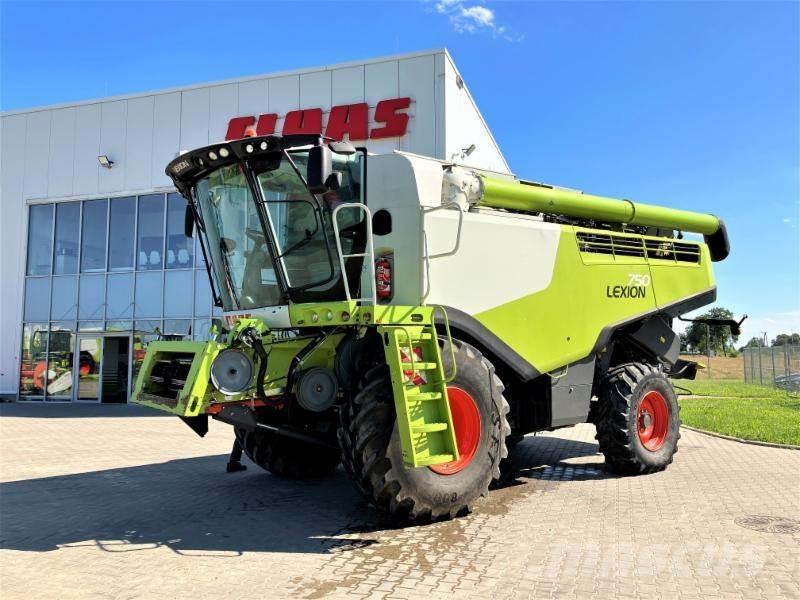 CLAAS LEXION 750 Θεριζοαλωνιστικές μηχανές