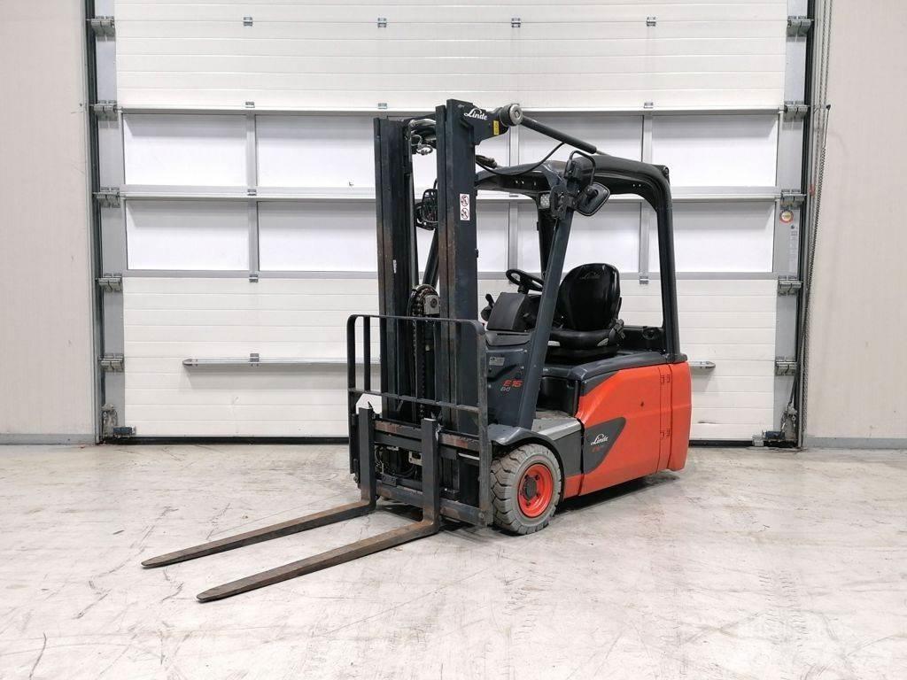 Linde E16L-02 Ηλεκτρικά περονοφόρα ανυψωτικά κλαρκ