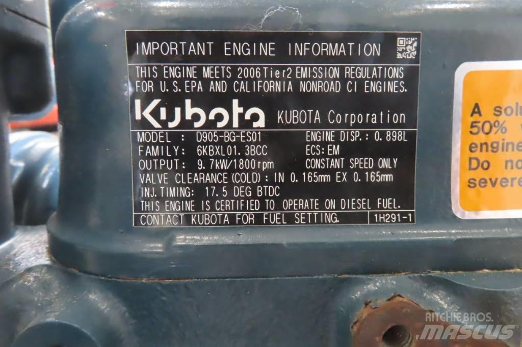 Kubota D905 Κινητήρες